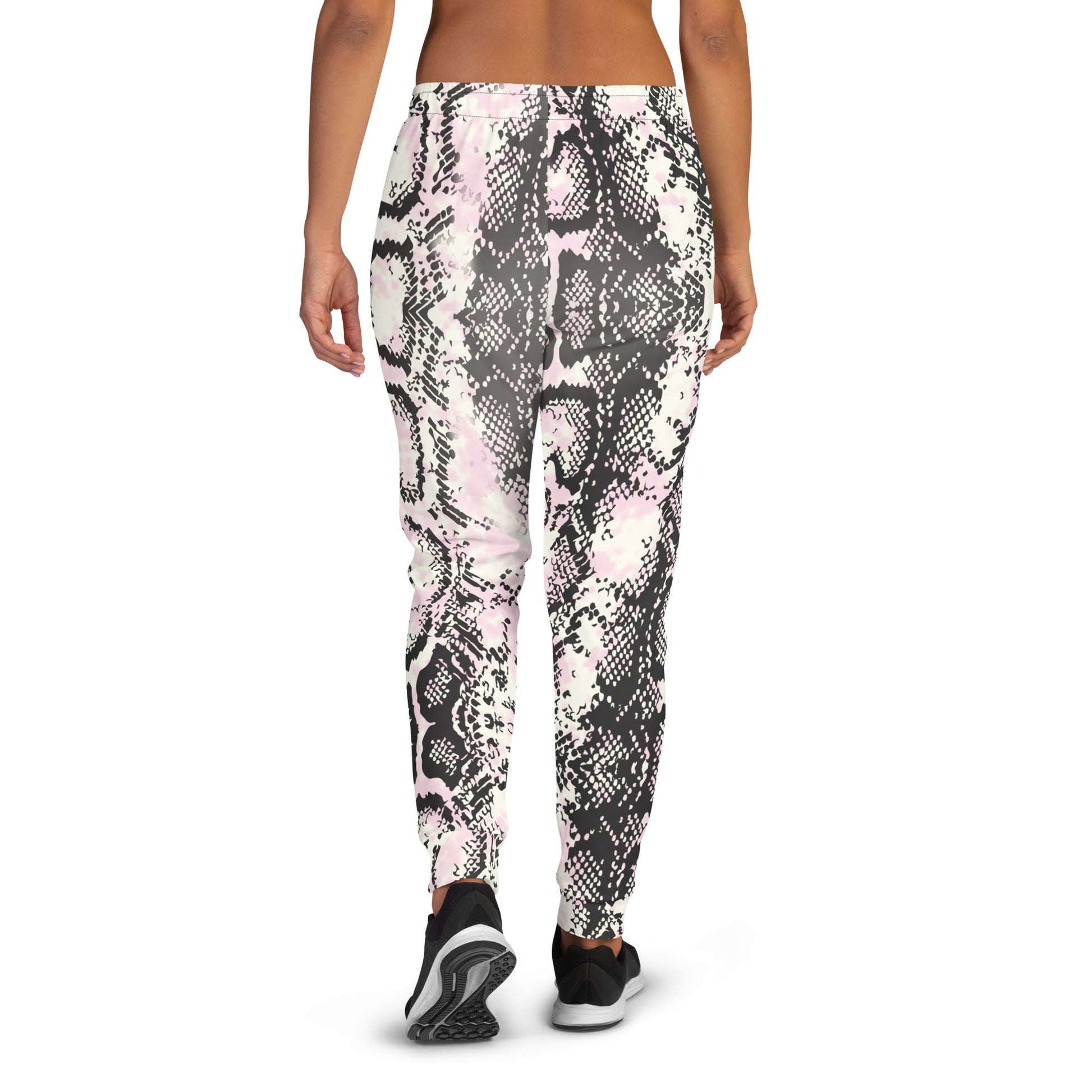 Women's Pink Snake Joggers