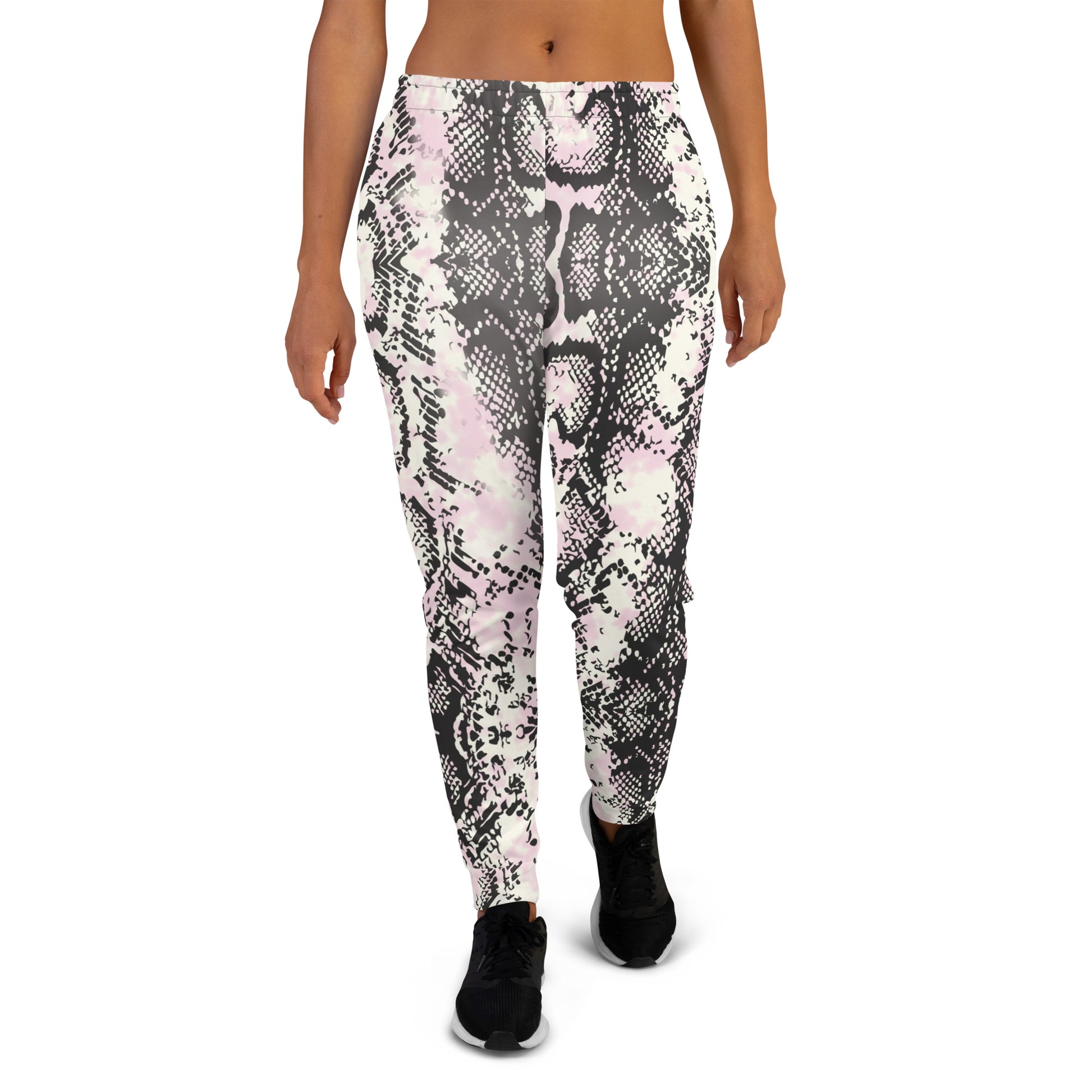 Women's Pink Snake Joggers