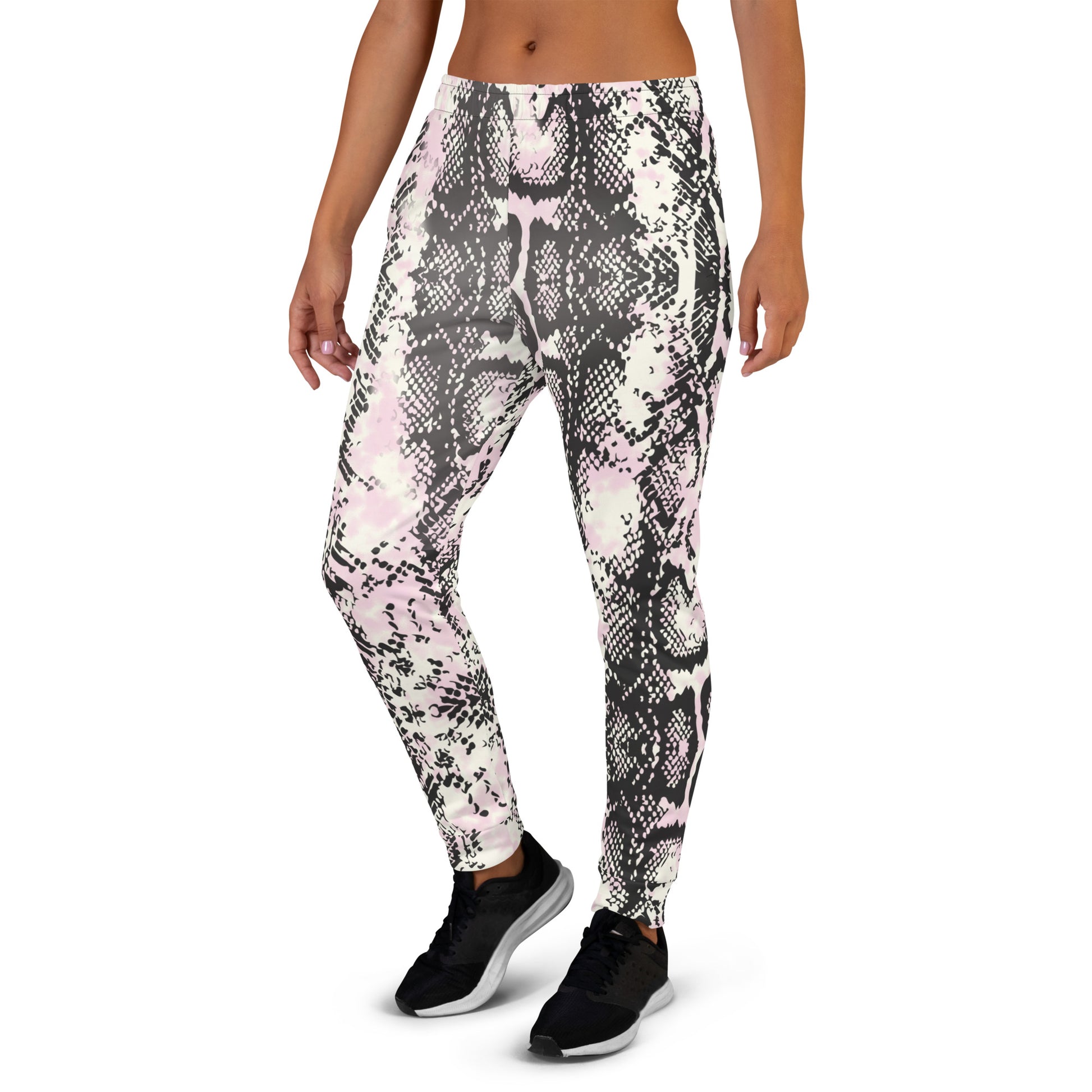 Women's Pink Snake Joggers