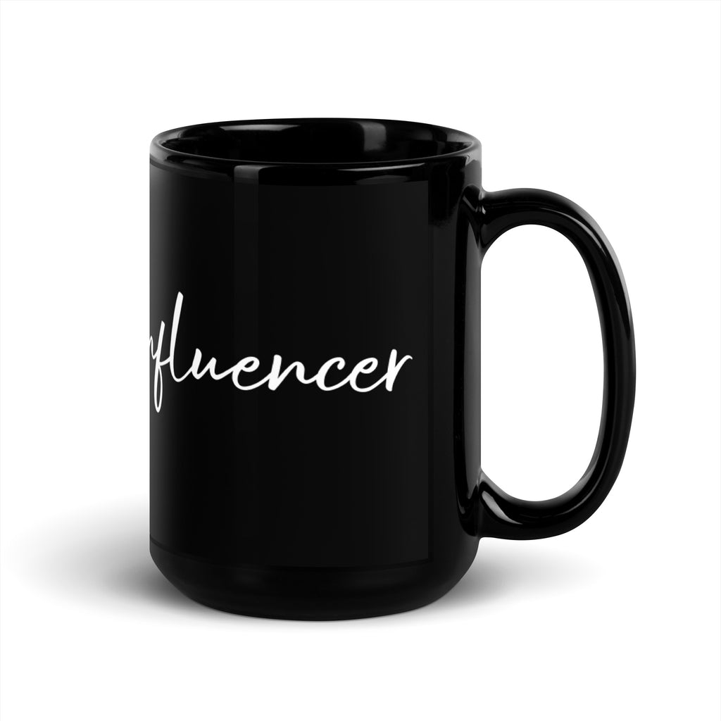 Influencer Black Mug