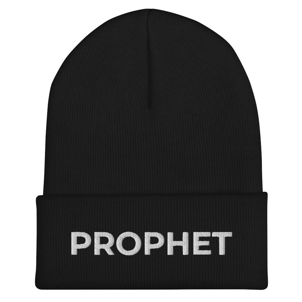 Prophet Black Cuff Beanie