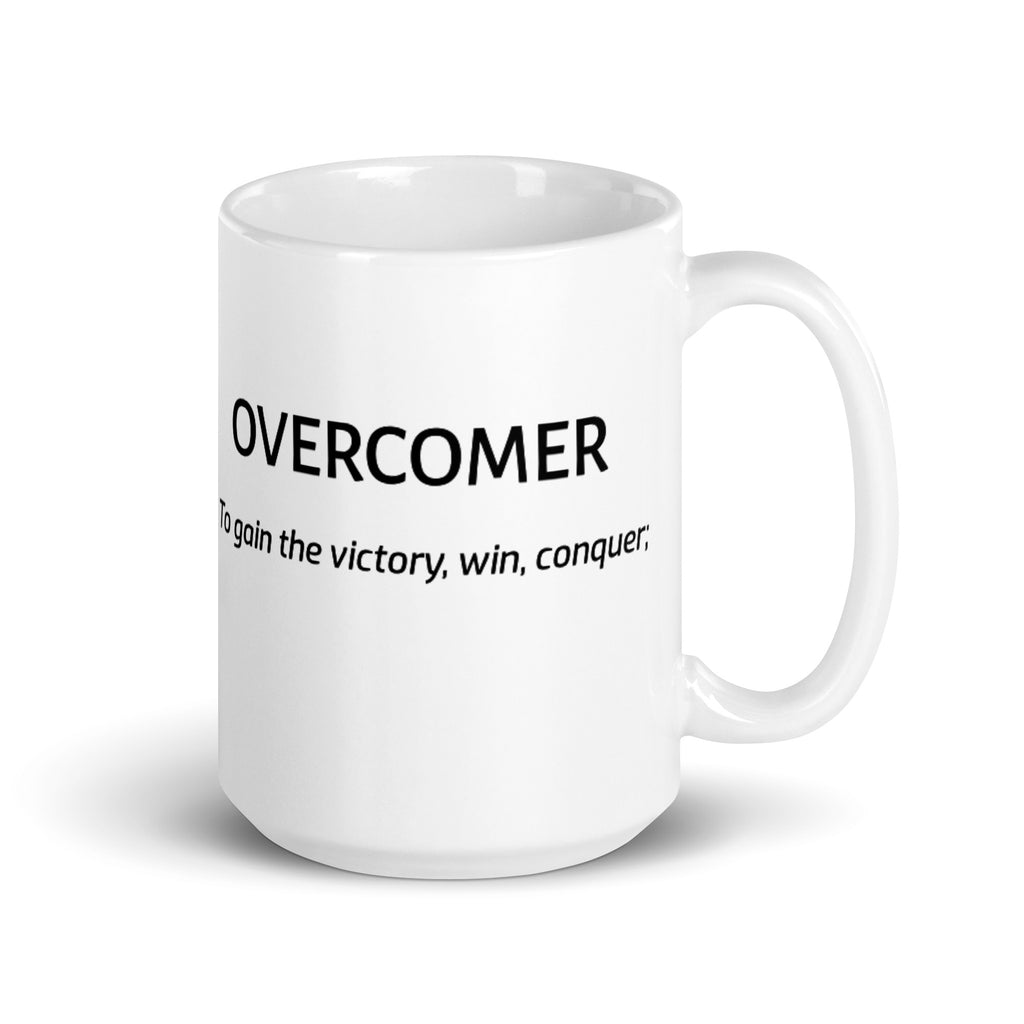 Overcomer White Mug